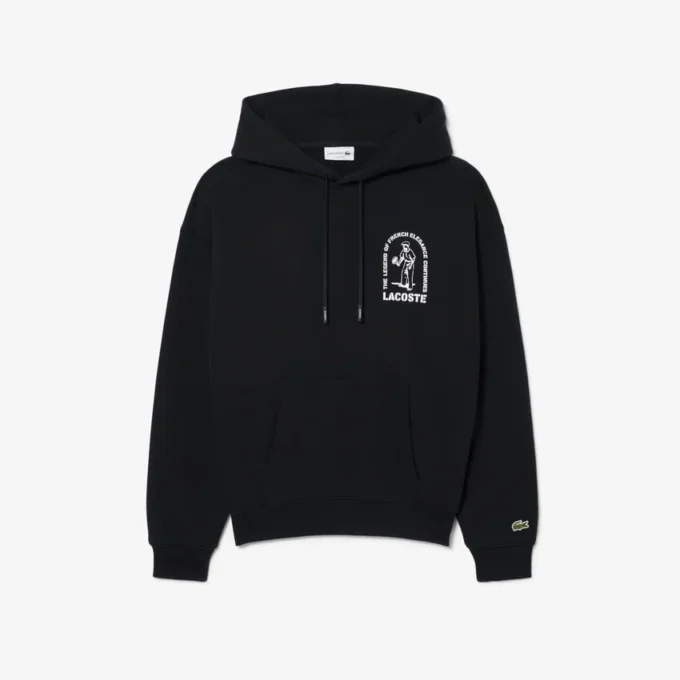 Loose Fit Printed Hoodie