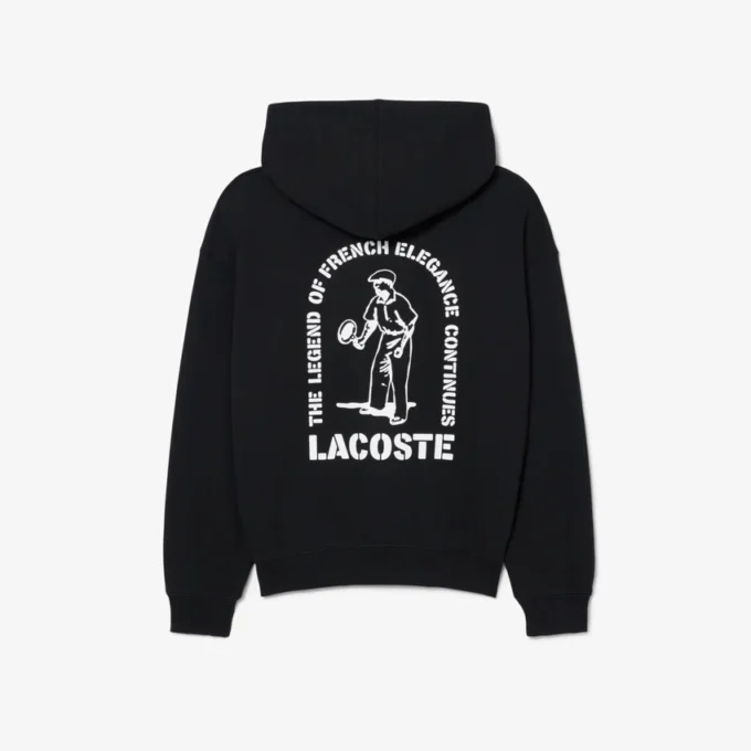 Loose Fit Printed Hoodie