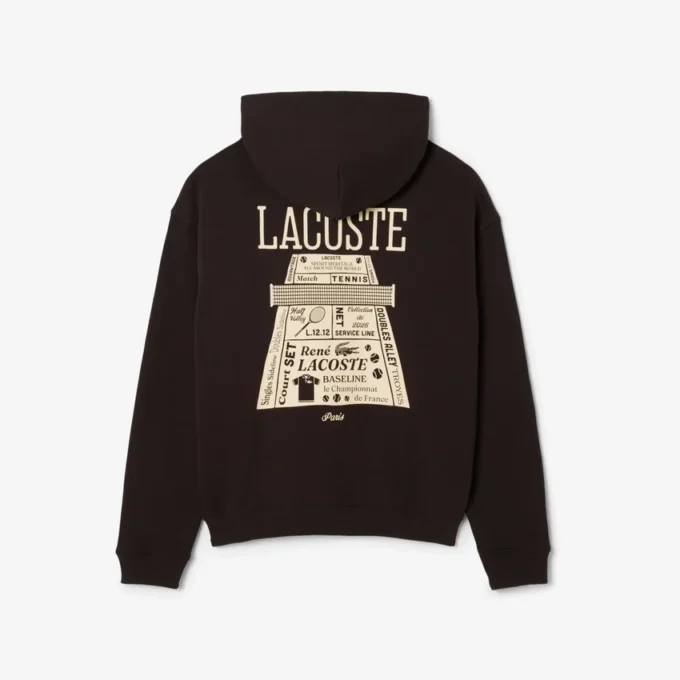 Loose Fit Printed Hoodie
