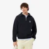 Loose Fit Zipped Neck Piqua Sweatshirt