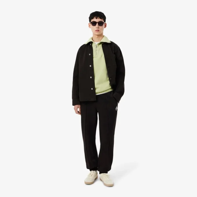 Loose Fit Zipped Neck Piqua Sweatshirt