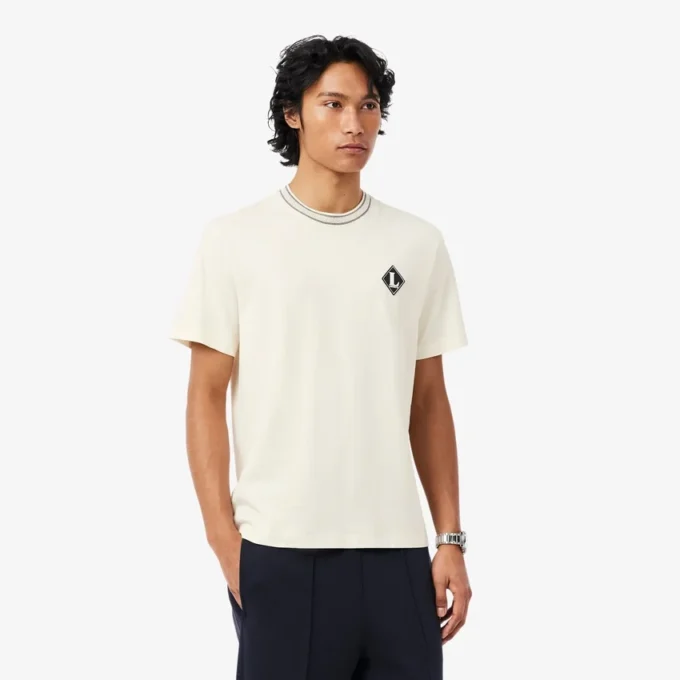 Made in France Badge Accent T-Shirt