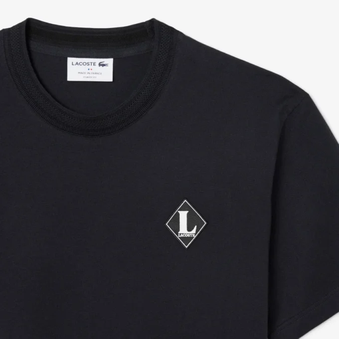 Made in France Badge Accent T-Shirt