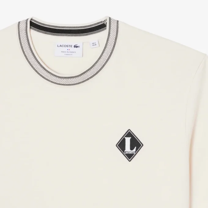 Made in France Badge Accent T-Shirt
