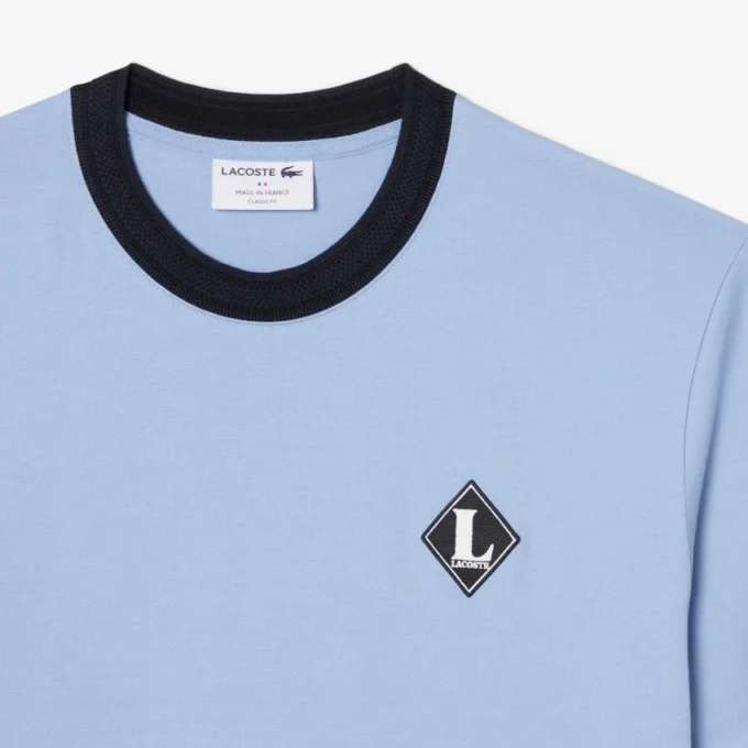 Made in France Badge Accent T-Shirt