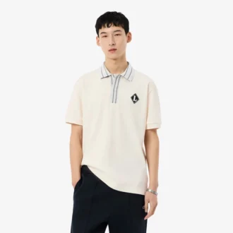 Made in France Classic Fit Badge Polo