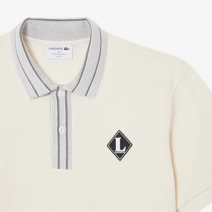 Made in France Classic Fit Badge Polo