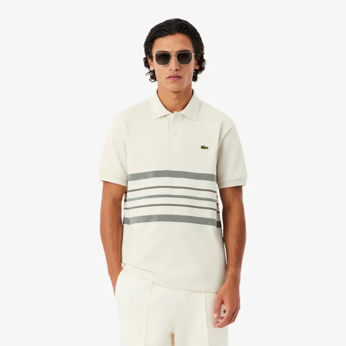 Made in France Classic Fit Striped Polo
