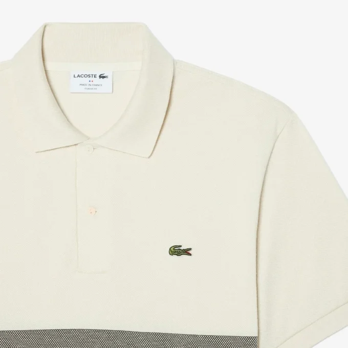 Made in France Classic Fit Striped Polo