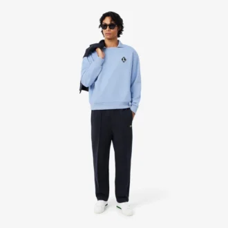 Made in France Polo Collar Sweatshirt