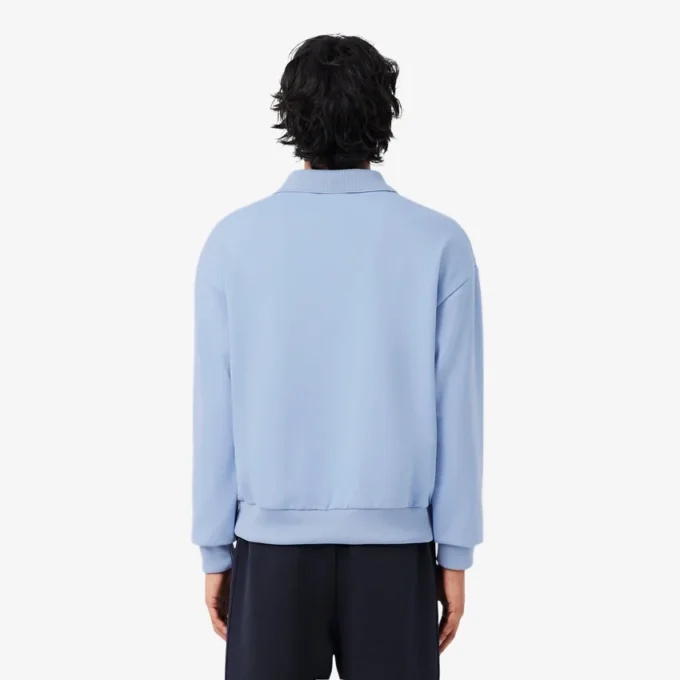 Made in France Polo Collar Sweatshirt
