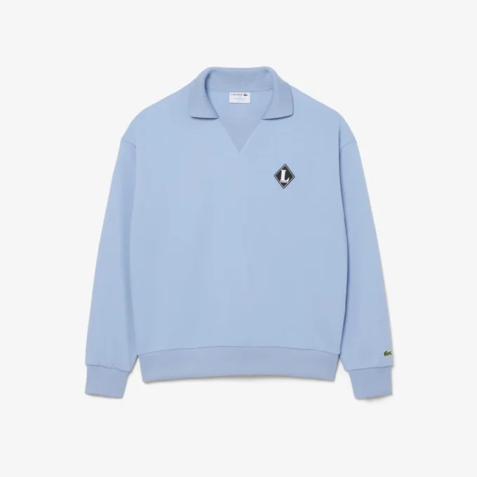 Made in France Polo Collar Sweatshirt