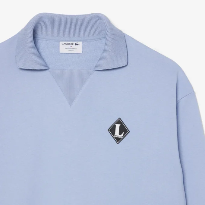 Made in France Polo Collar Sweatshirt