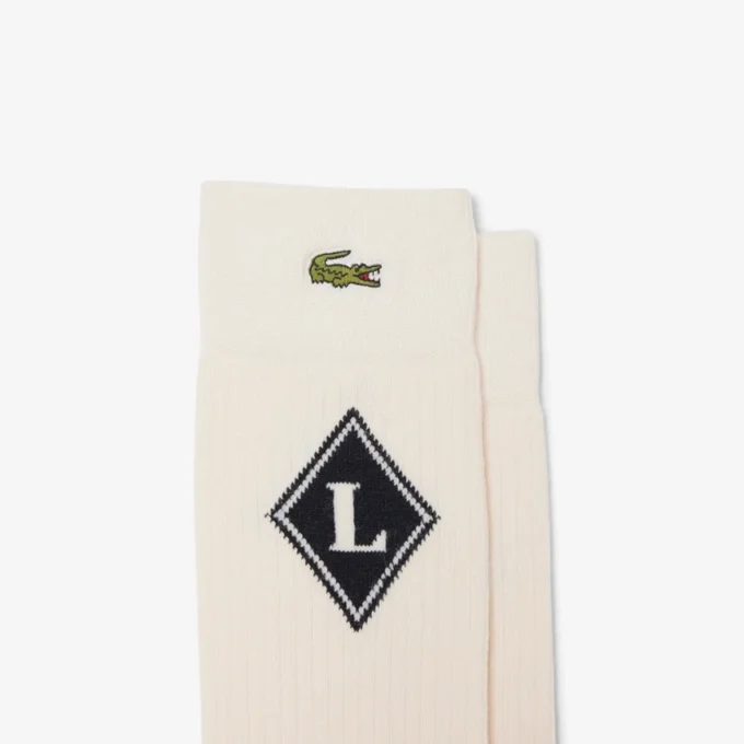 Made in France Ribbed Knit Socks