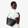 Maheki Embossed Leather Hobo Bag