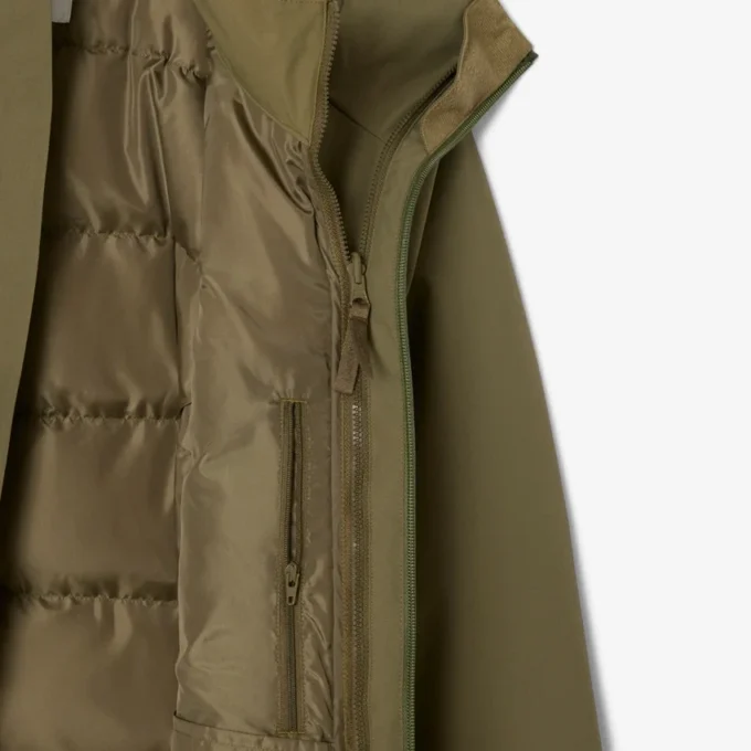 Men’s 3-in-1 Water-Repellent Padded Parka