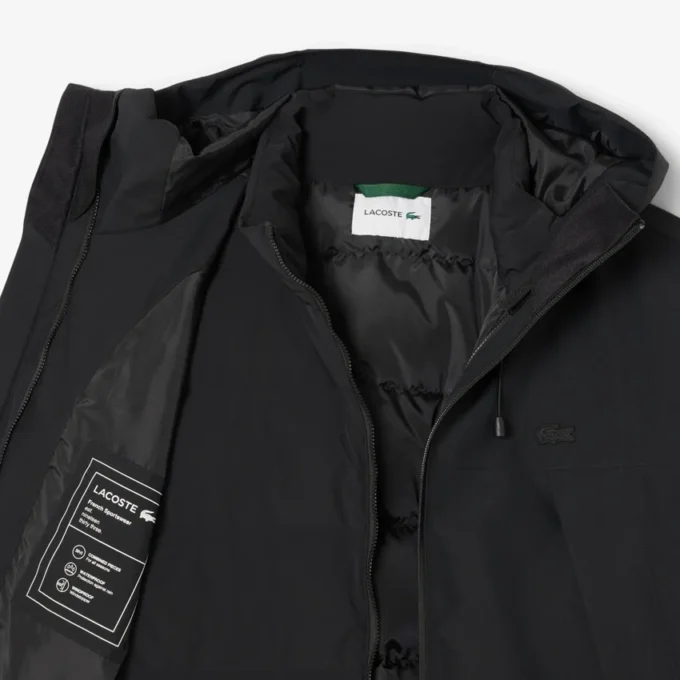 Men’s 3-in-1 Water-Repellent Padded Parka