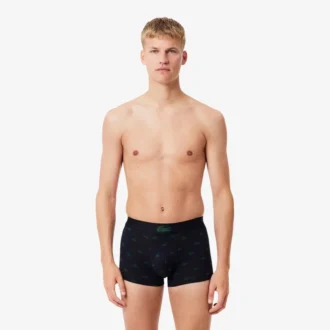 Men’s 3-Pack Crocodile Print Trunks