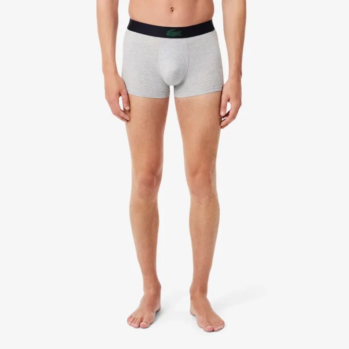 Men’s 3-Pack Crocodile Print Trunks
