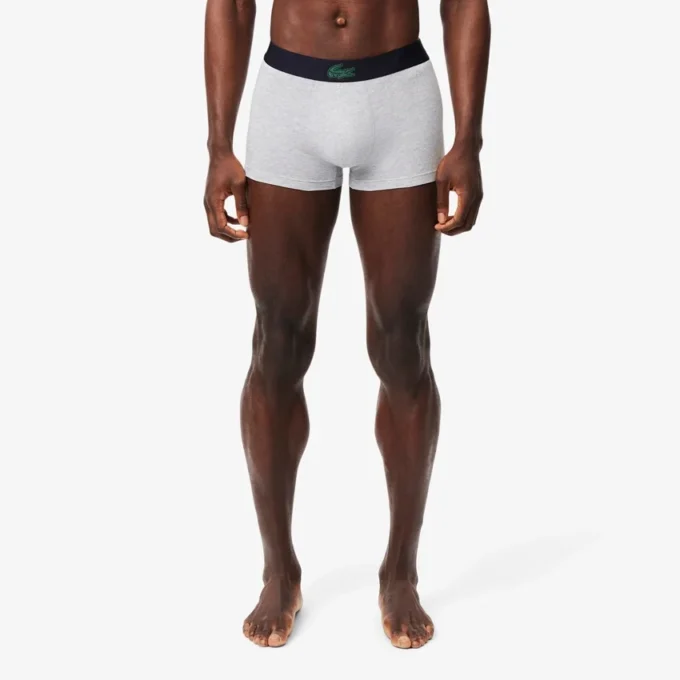 Men’s 3-Pack Crocodile Print Trunks