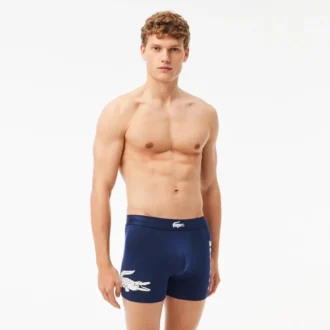 Men’s 3-Pack Crocodile Waist Boxer Briefs