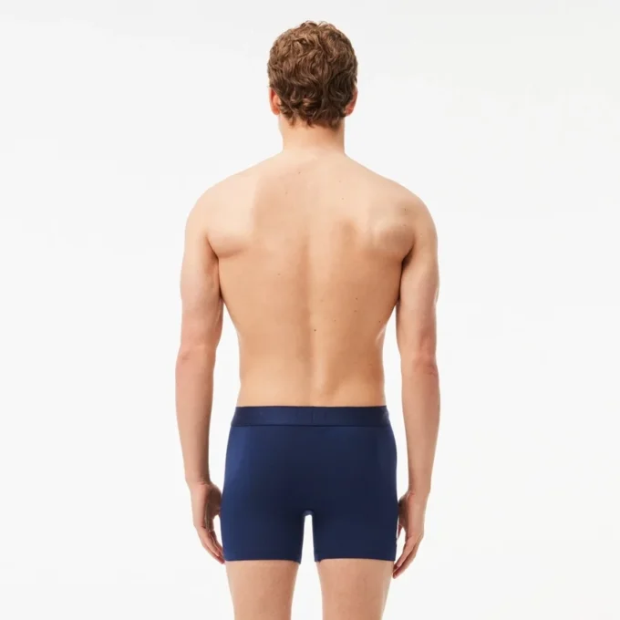 Men’s 3-Pack Crocodile Waist Boxer Briefs