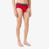Men’s 3-Pack Logo Waist Cotton Briefs
