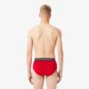 Men’s 3-Pack Logo Waist Cotton Briefs
