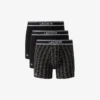 Men’s 3-Pack Monogram Print Boxer Briefs