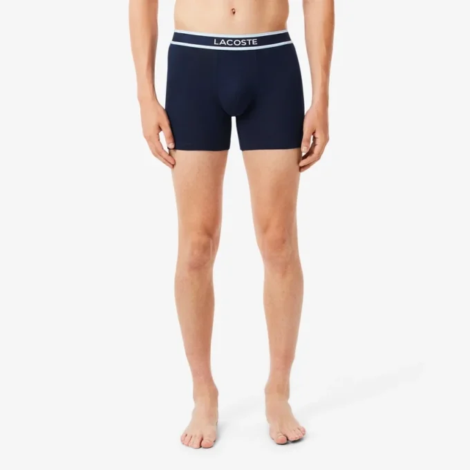 Men’s 3-Pack Monogram Print Boxer Briefs