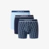 Men’s 3-Pack Monogram Print Boxer Briefs