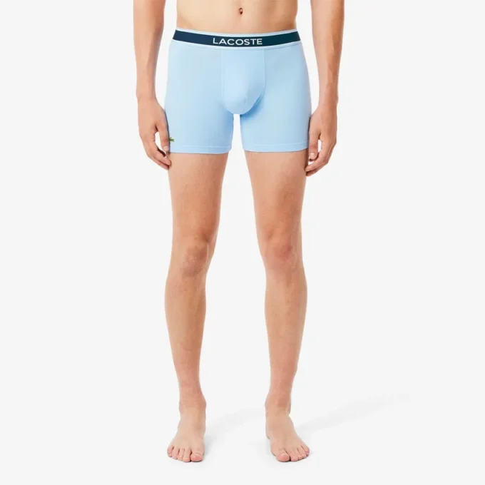 Men’s 3-Pack Monogram Print Boxer Briefs