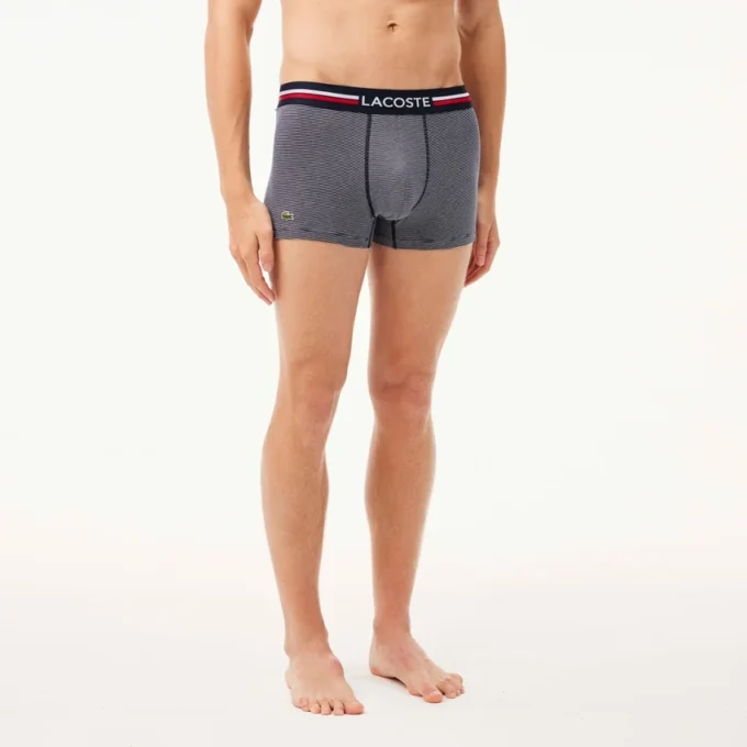 Men’s 3-Pack Multicolor Band Trunks