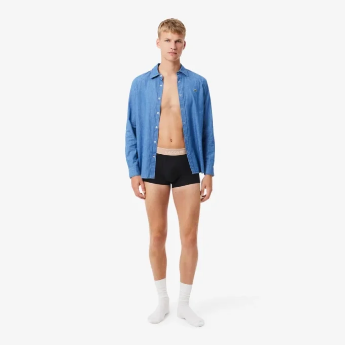 Men’s 3-Pack Stretch Cotton Trunks