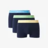 Men’s 3-Pack Stretch Cotton Trunks