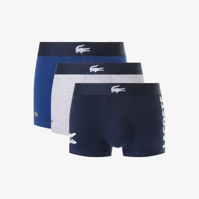 Men’s 3-Pack Stretch Cotton Trunks