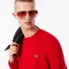 Men’s 3D Knit Cashmere Crew Neck Sweater