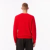 Men’s 3D Knit Cashmere Crew Neck Sweater