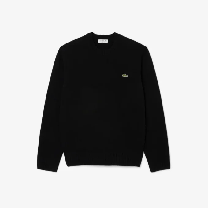 Men’s 3D Knit Cashmere Crew Neck Sweater