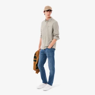 Men’s 5-Pocket Slim Fit Indigo Jeans