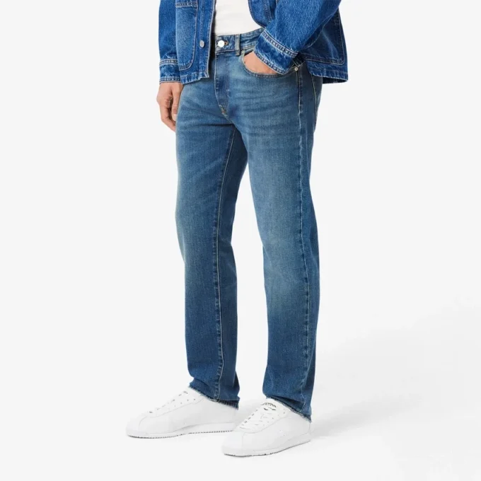 Men’s 5-Pocket Slim Fit Indigo Jeans