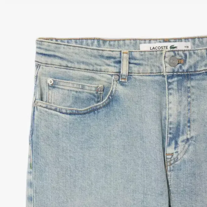 Men’s 5-Pocket Slim Fit Indigo Jeans