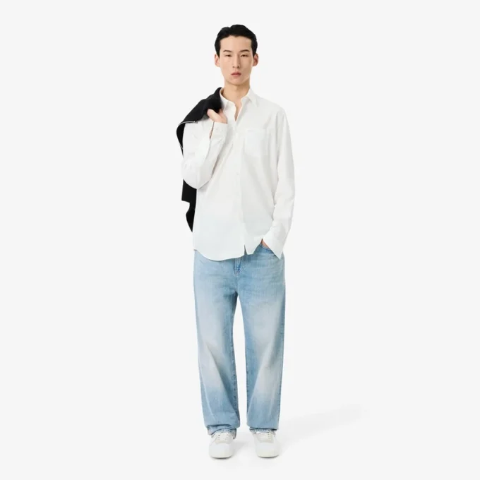 Men’s 5-Pocket Straight Cut Indigo Jeans