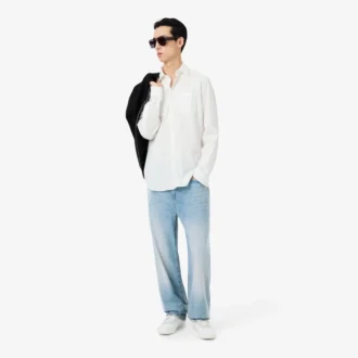 Men’s 5-Pocket Straight Cut Indigo Jeans