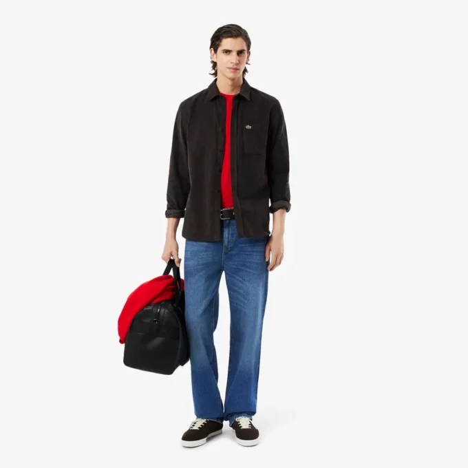 Men’s 5-Pocket Straight Cut Indigo Jeans