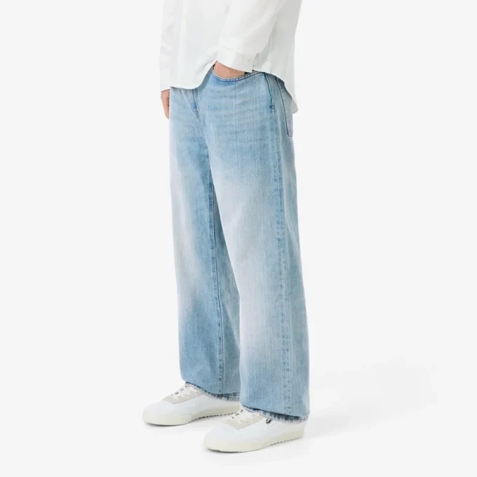 Men’s 5-Pocket Straight Cut Indigo Jeans