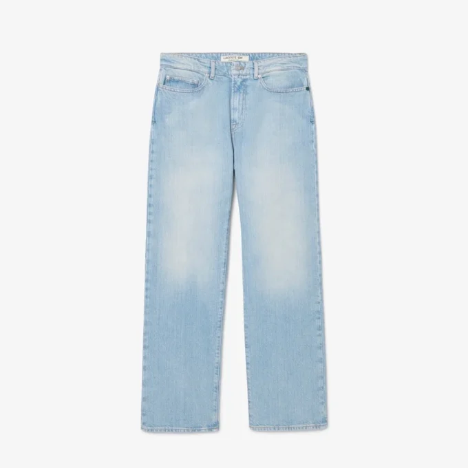 Men’s 5-Pocket Straight Cut Indigo Jeans