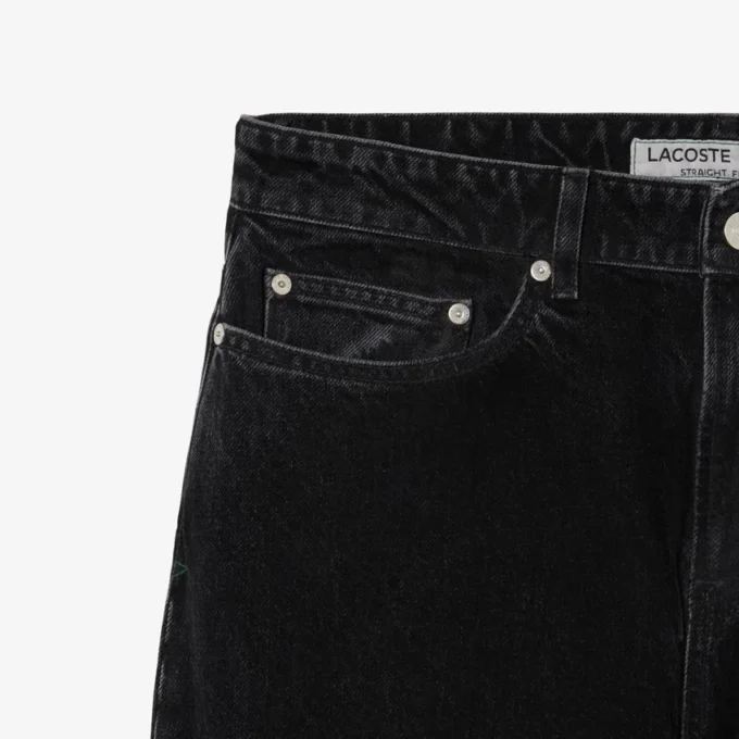 Men’s 5-Pocket Straight Cut Indigo Jeans