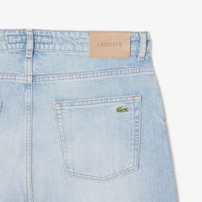 Men’s 5-Pocket Straight Cut Indigo Jeans