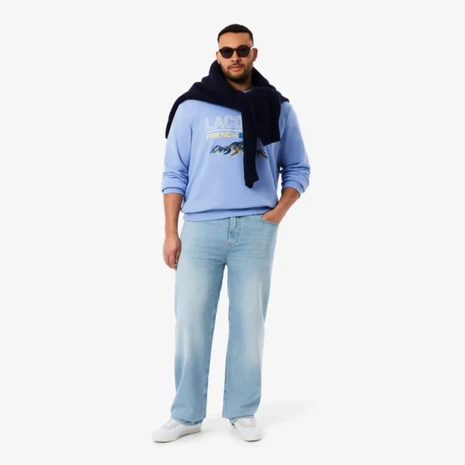 Men’s 5-Pocket Straight Cut Indigo Jeans